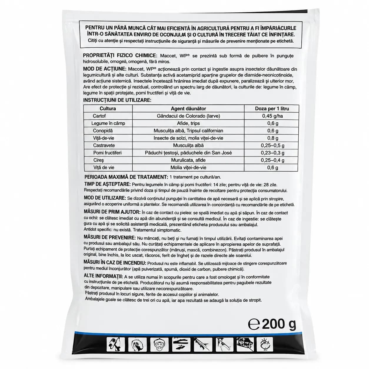 Maccet WG, 0,2 kg 2