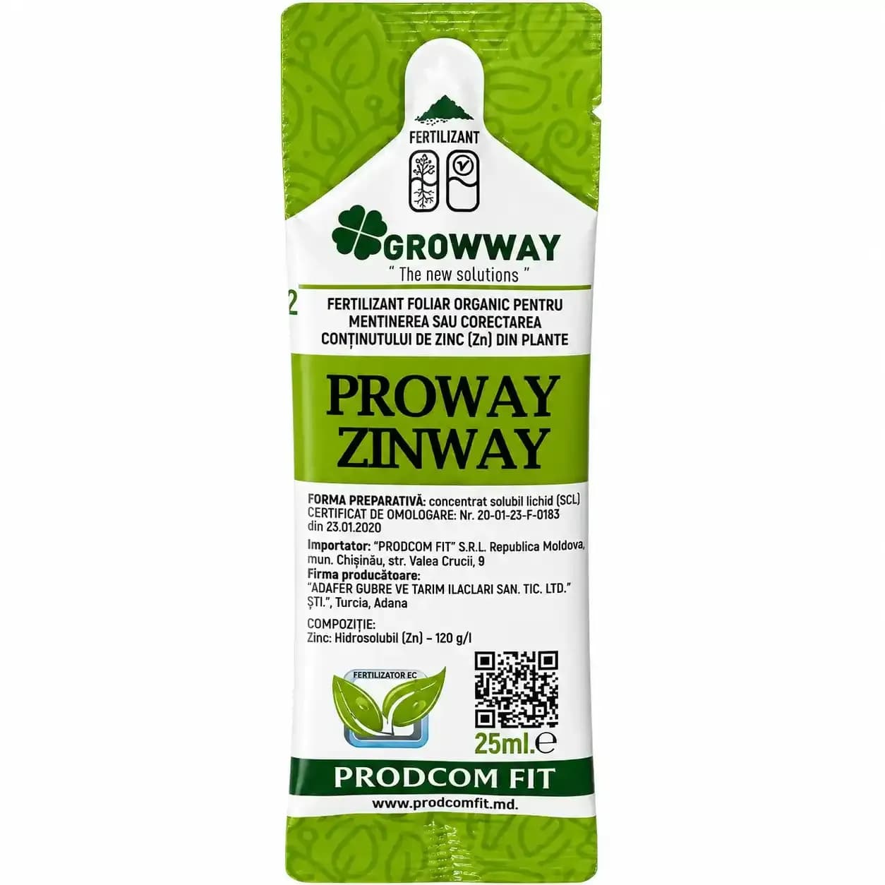 PROWAY Zinway, 25 ml 1