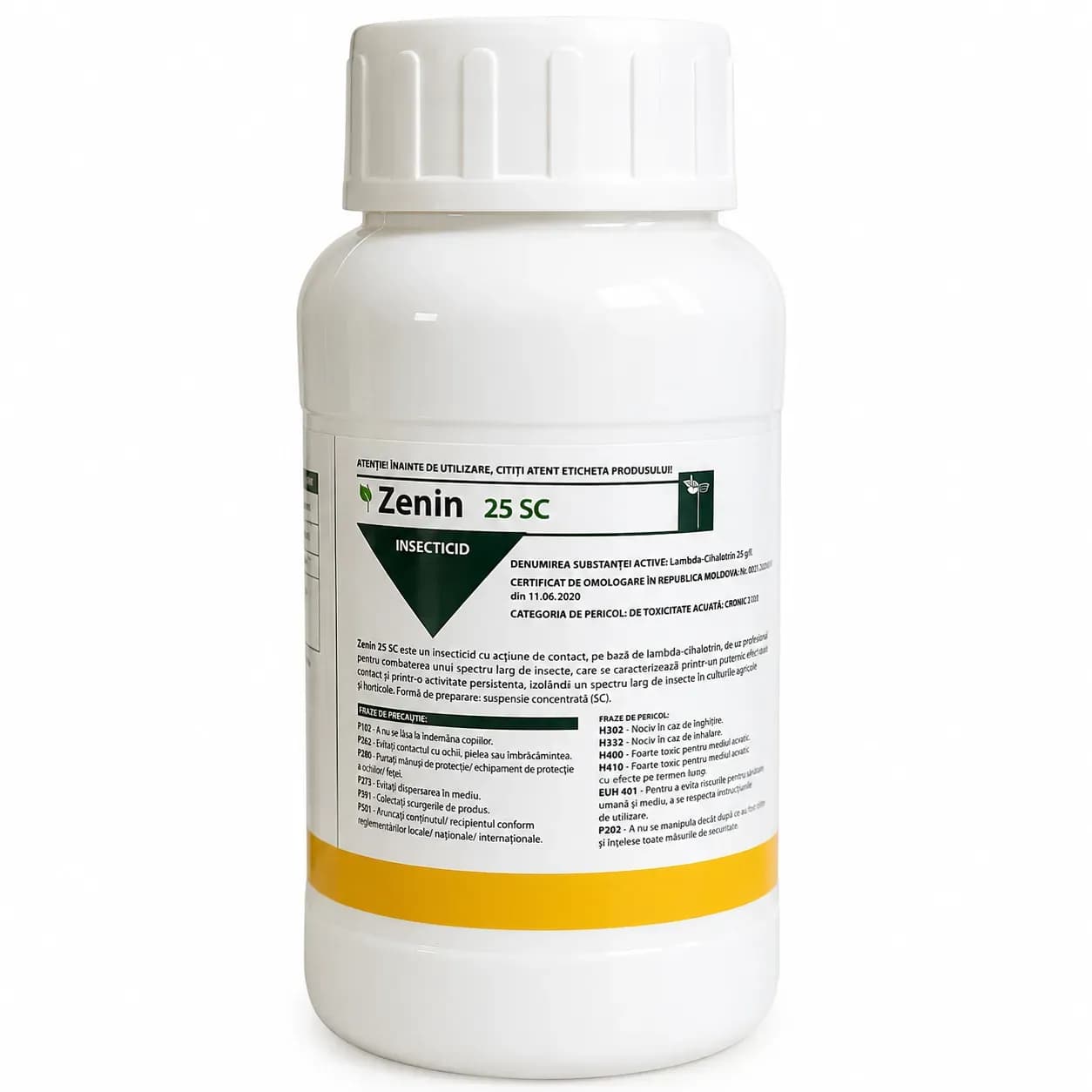 Insecticid Zenin 25 SC, 250 ml p/u un hectar 1