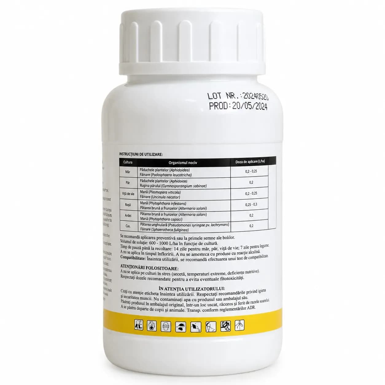 Insecticid Zenin 25 SC, 250 ml p/u un hectar 2
