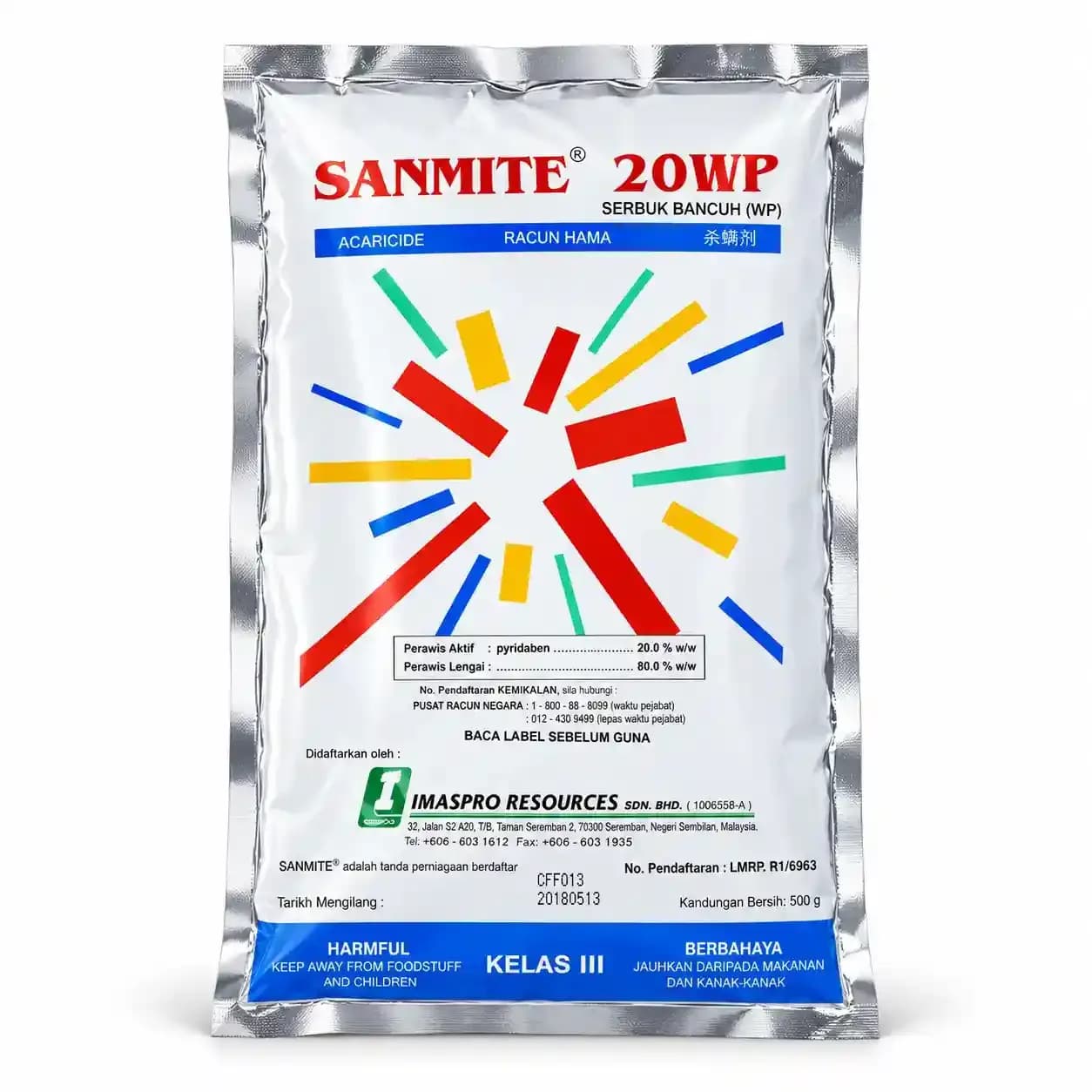 Sanmite 20 WP, 0.5 kg 1