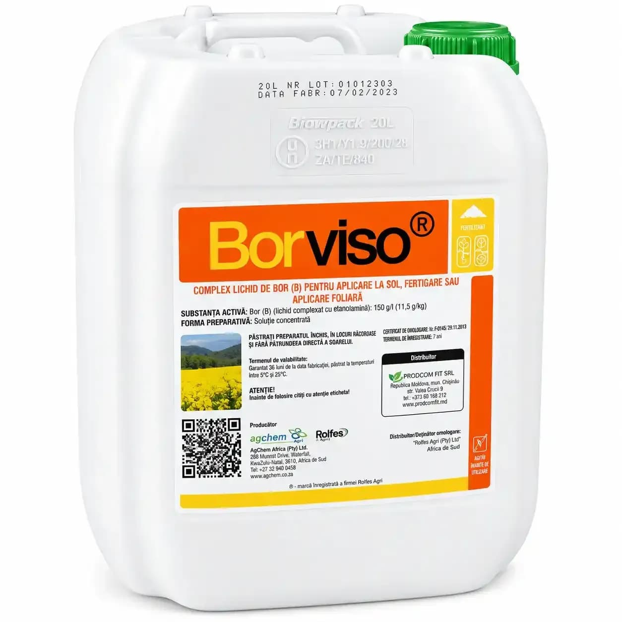  BORVISO 20l 1