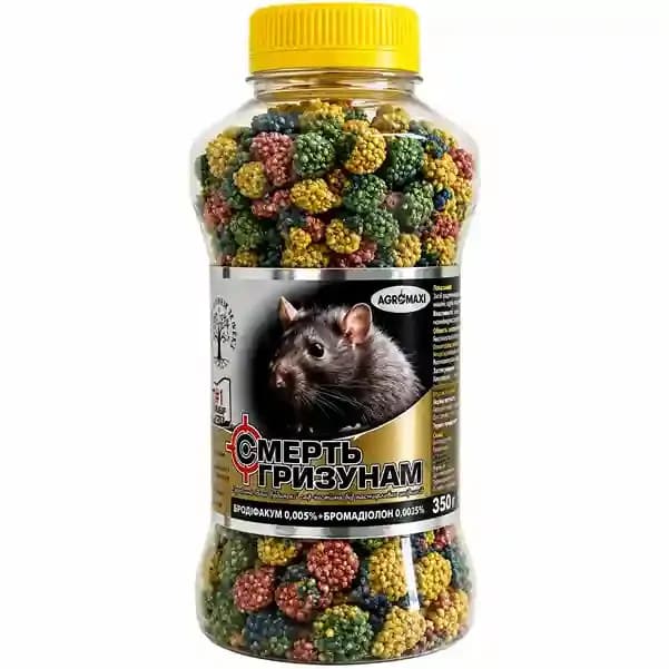 Otravă Moartea Rozătoarelor Mixtă Colorată 2 în 1, 400 g 1