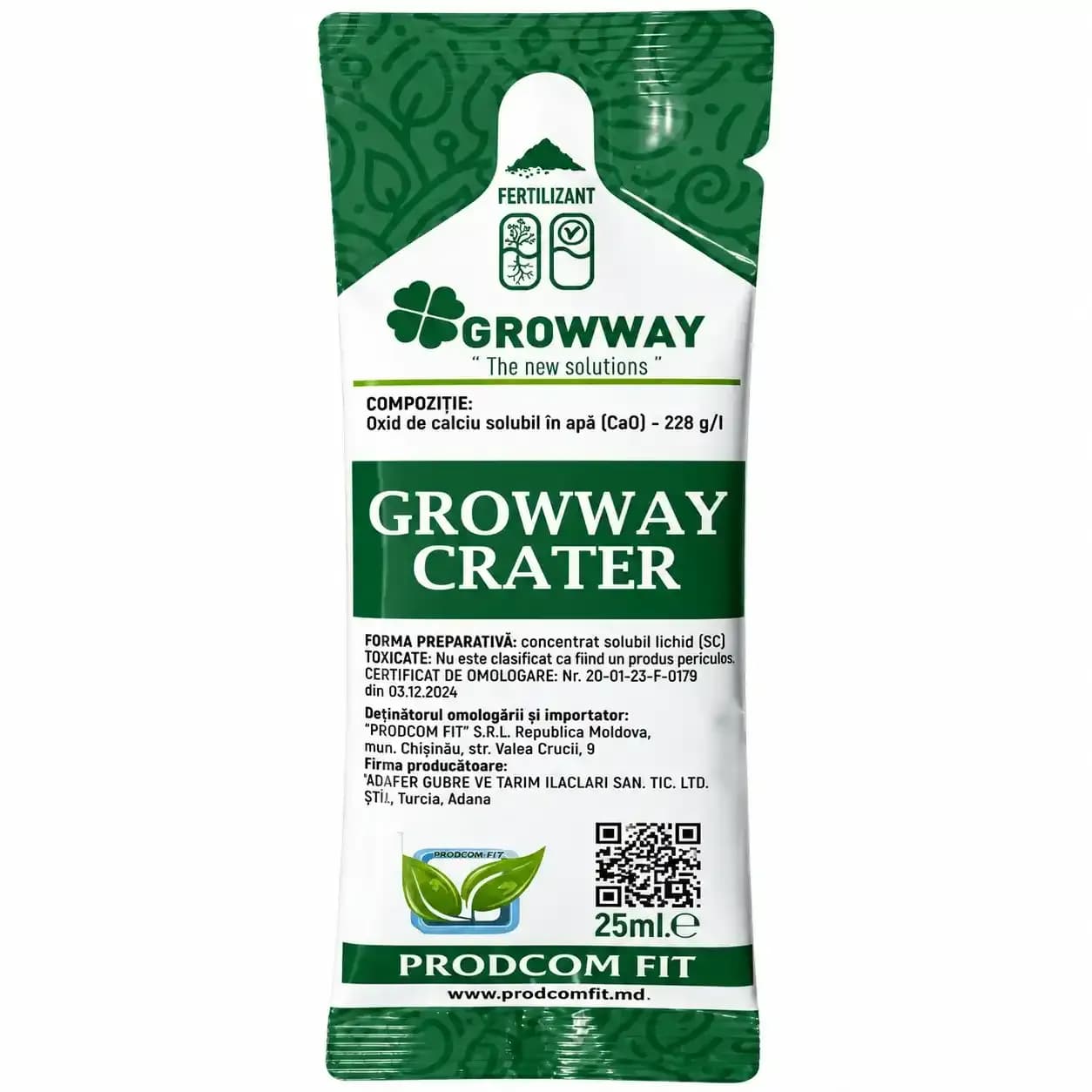 GROWWAY Crater , 25 ml 1