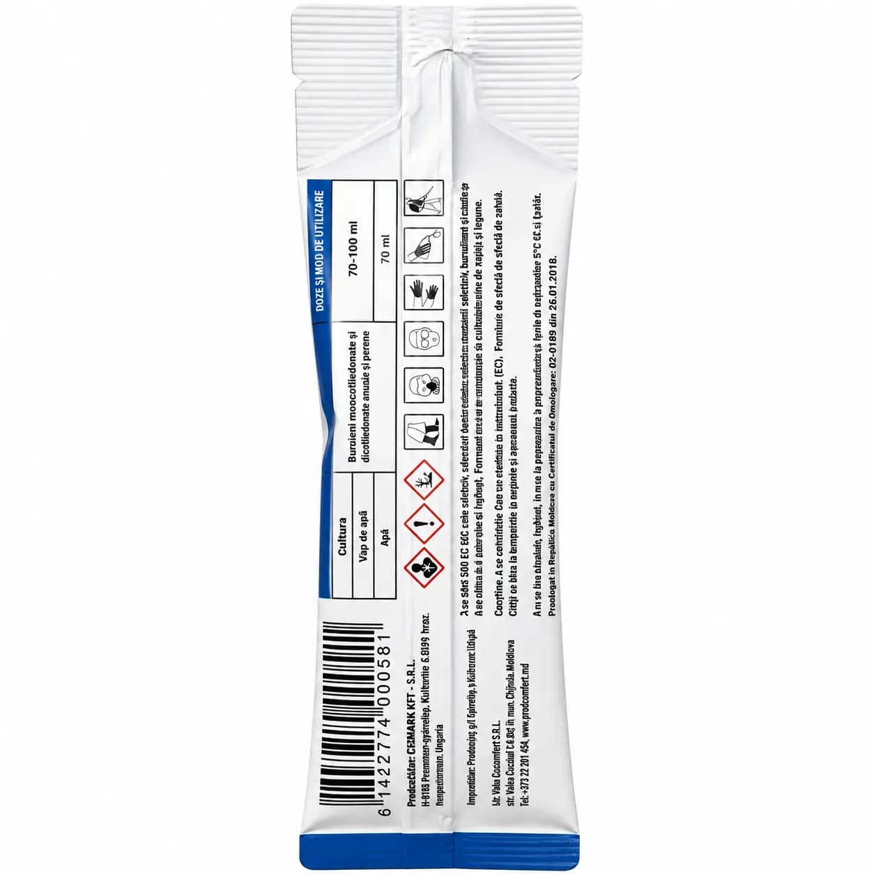 Erbicid total Muscle-Up 500 SL, 50  ml 2