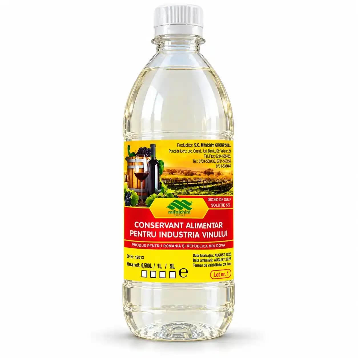 Пищевой консервант для вина, 6% SO₂ 1
