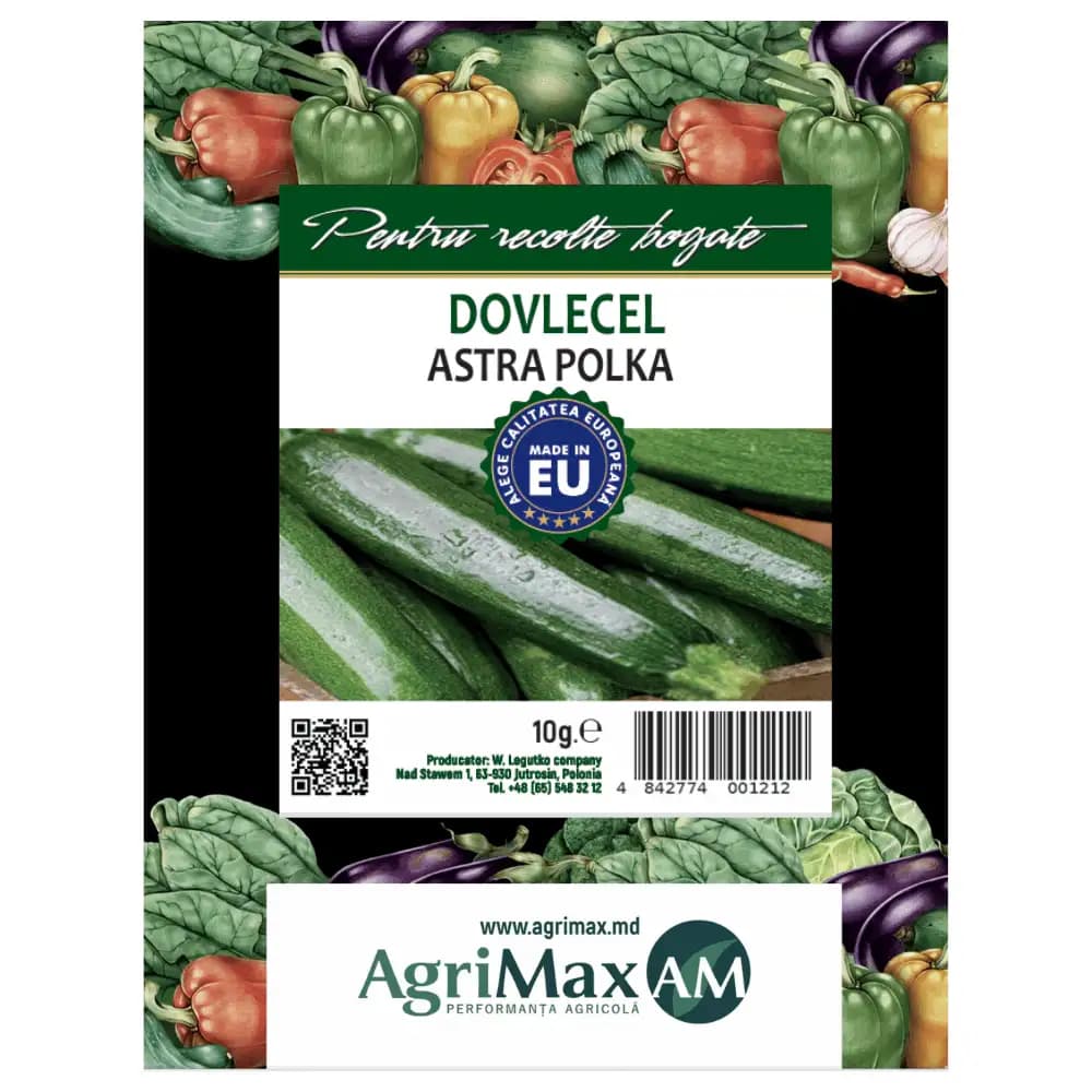 Semințe de Dovlecel Astra Polka 1
