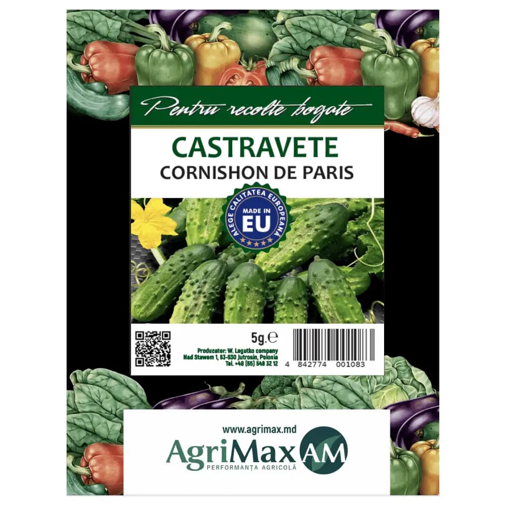 Семена огурцов Cornichon de Paris, 5 г 1