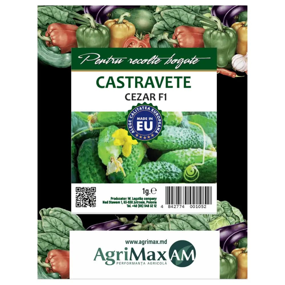 Семена огурца - Cezar F1, 1 г 1