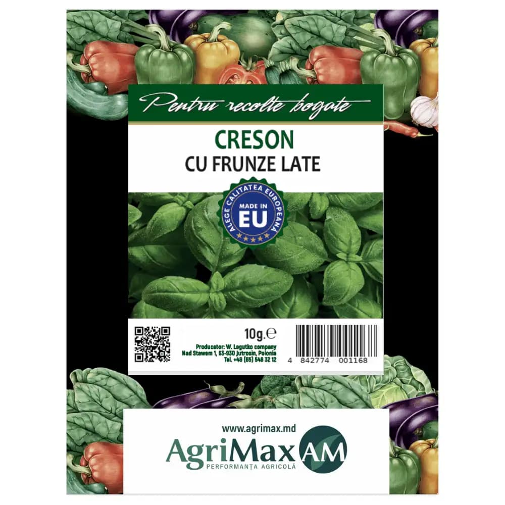 Semințe de Creson cu frunze late, 10 g 1