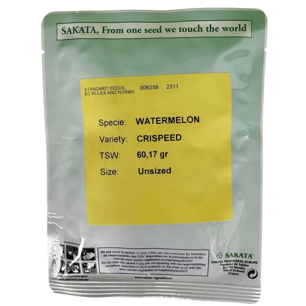 Semințe de pepene verde Crispeed F1, 1000 semințe 2