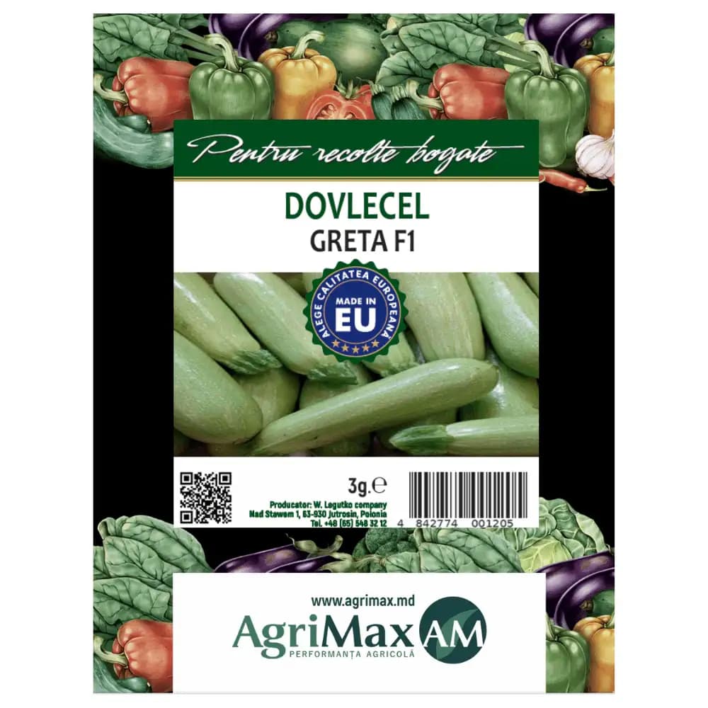 Semințe de Dovlecel – Greta F1 1