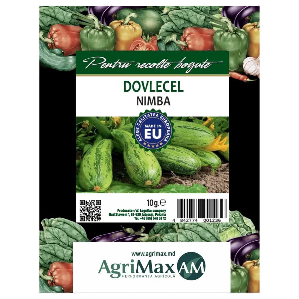 Semințe de Dovlecel Nimba, 10 g 1