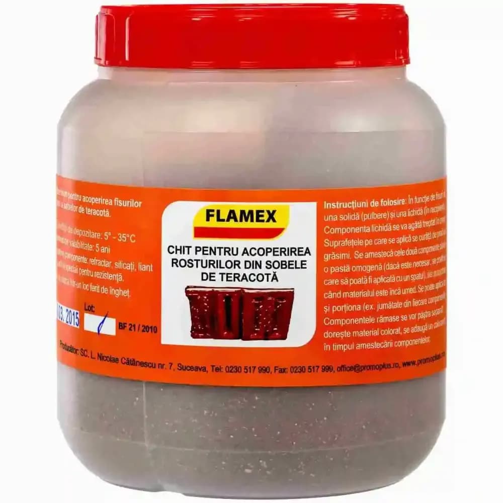 Замазка для печей и каминов Flamex – 900 г 1