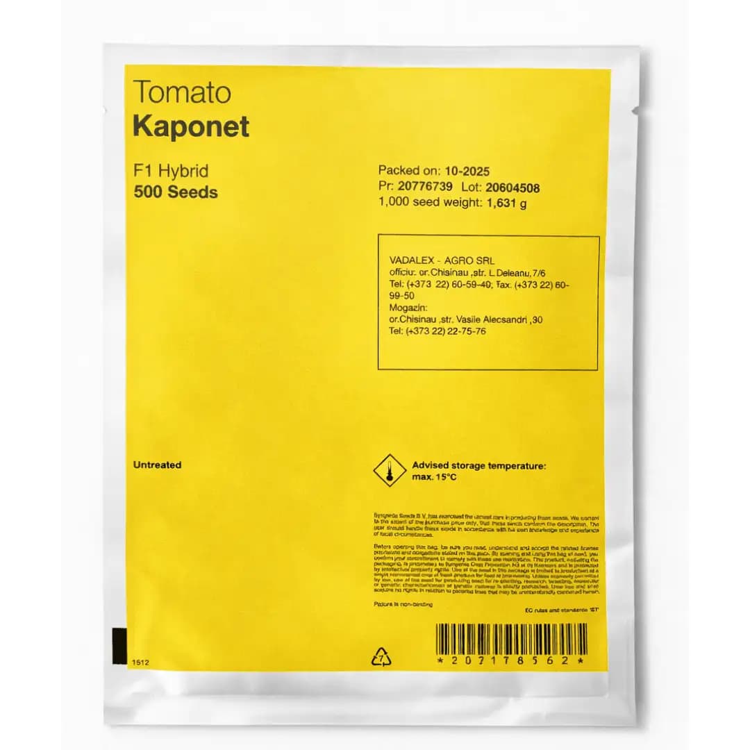 Semințe de roșii Kaponet F1, 500 semințe 2