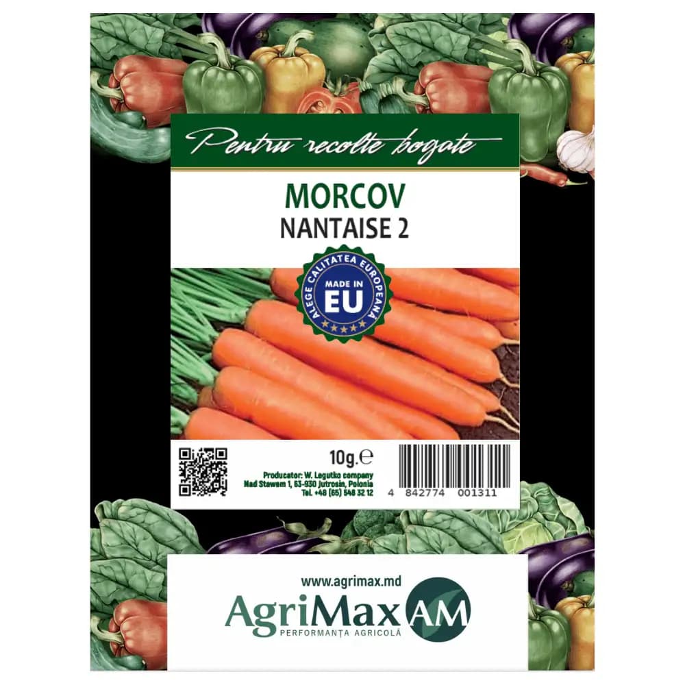 Semințe de Morcov Nantes 2 1