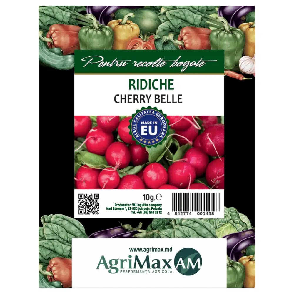 Семена редиса сорта Cherry Belle, 10 г 1