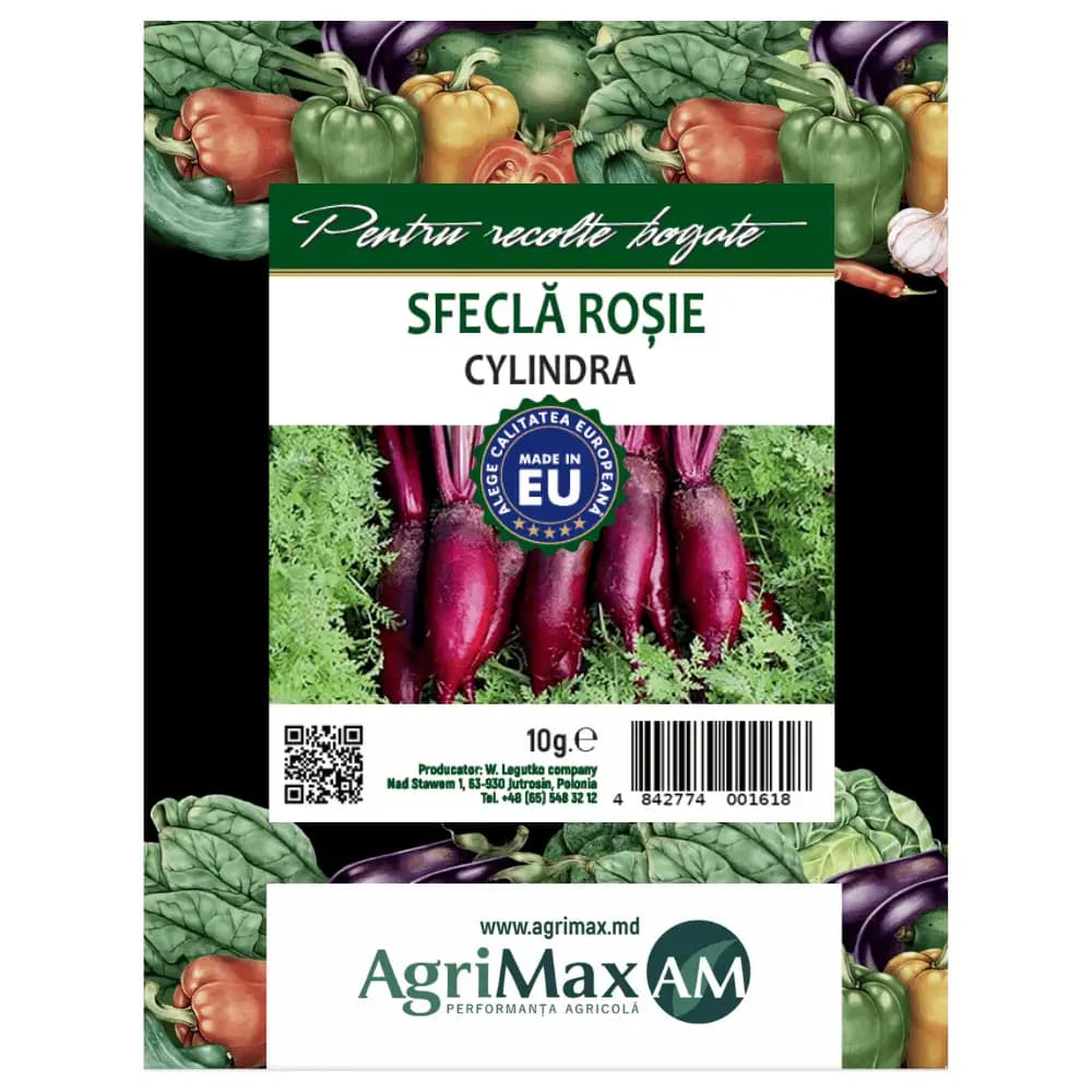 Semințe de Sfeclă roșie Cylindra, 10 g 1