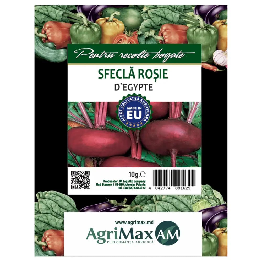 Semințe de Sfeclă roșie D’Egypte, 10 g 1