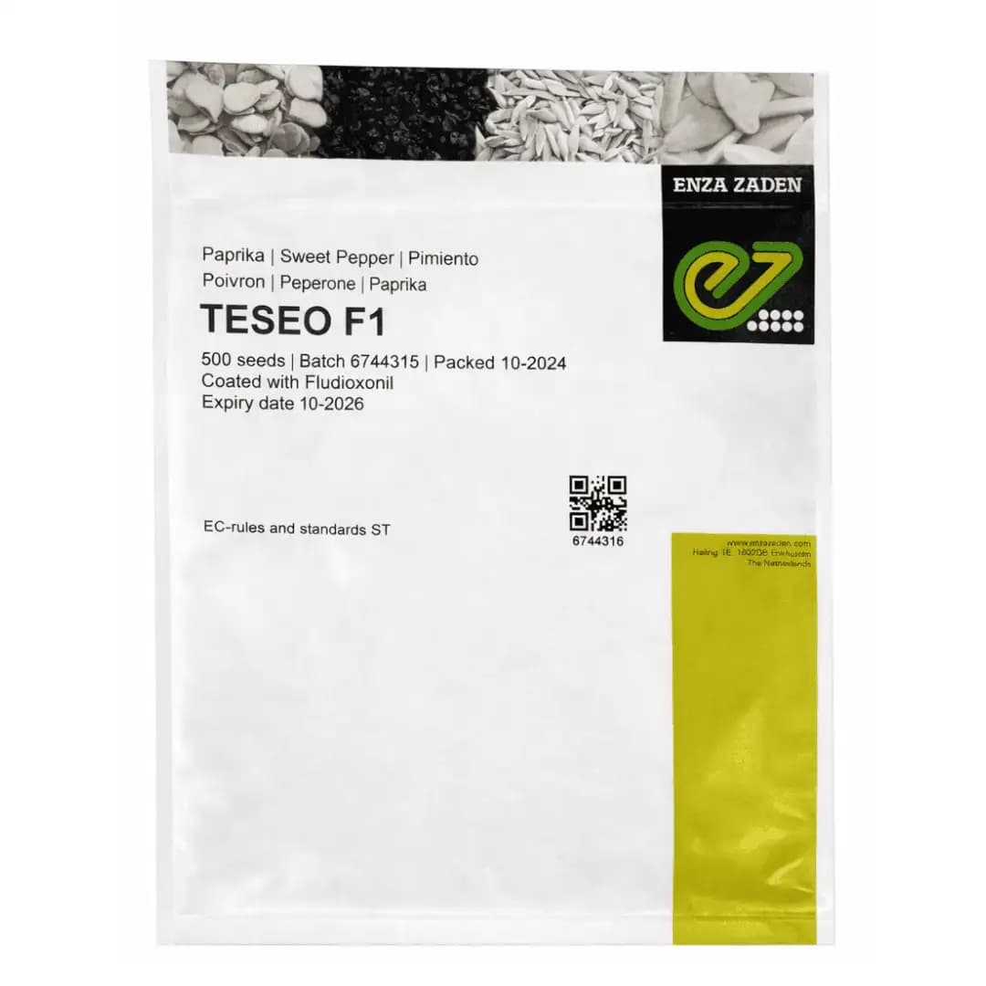 Semințe de ardei dulce Teseo F1, 500 semințe 1
