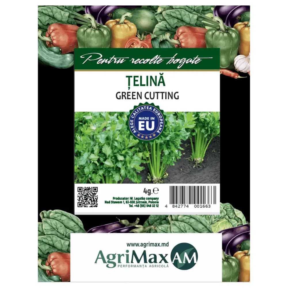 Semințe de Țelina Green Cutting, 4 g 1