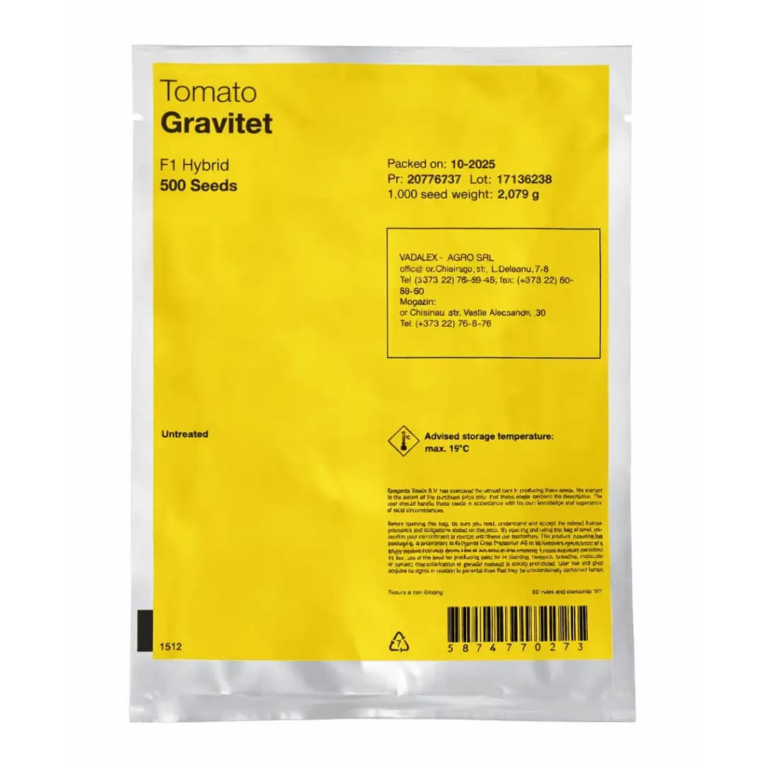 Semințe de roșii Gravitet F1, 500 semințe 2