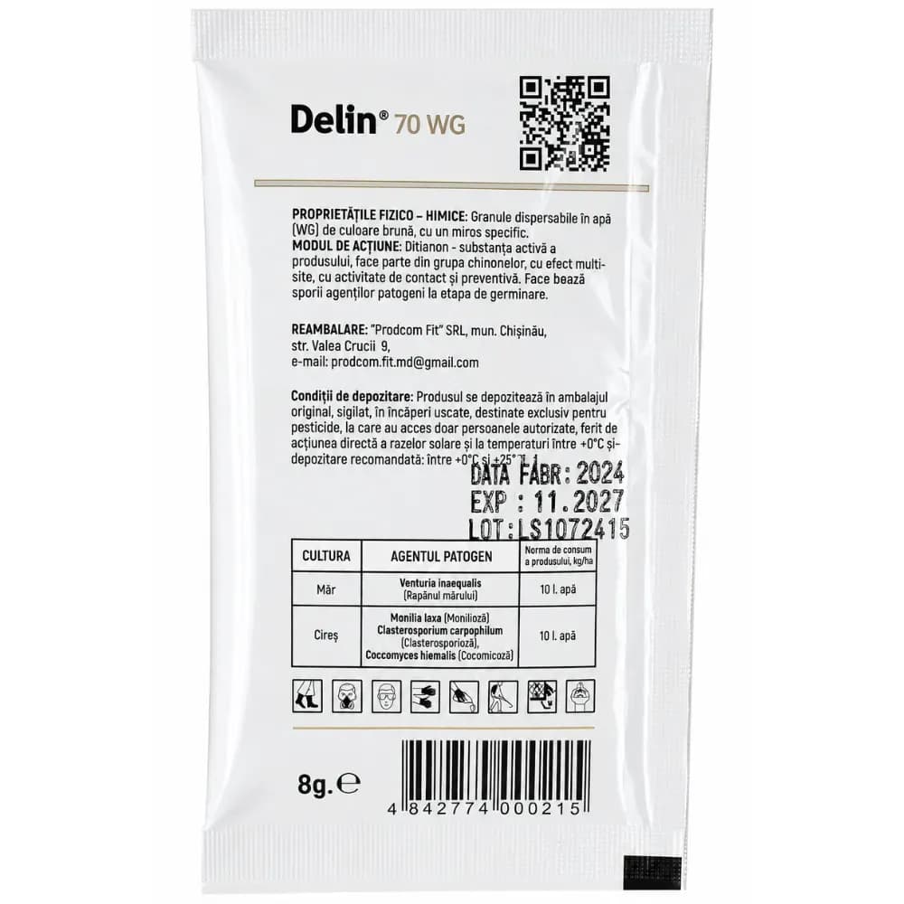 Delin 70 WG, 8 gr 2
