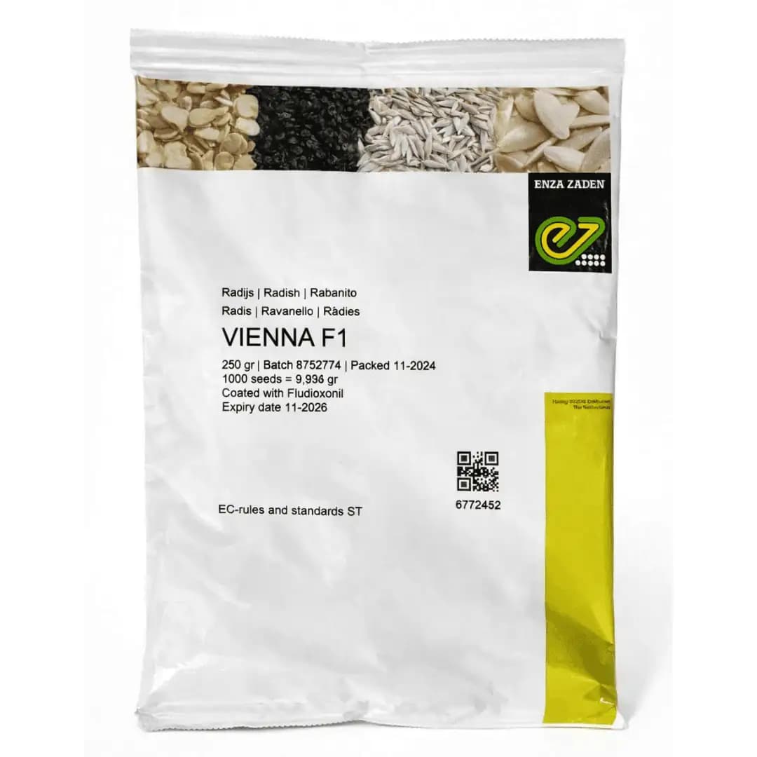 Semințe de ridiche Vienna F1, 250 g 1