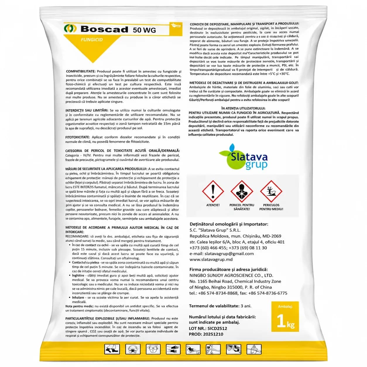 Boscad 50 WG amb 1kg 2