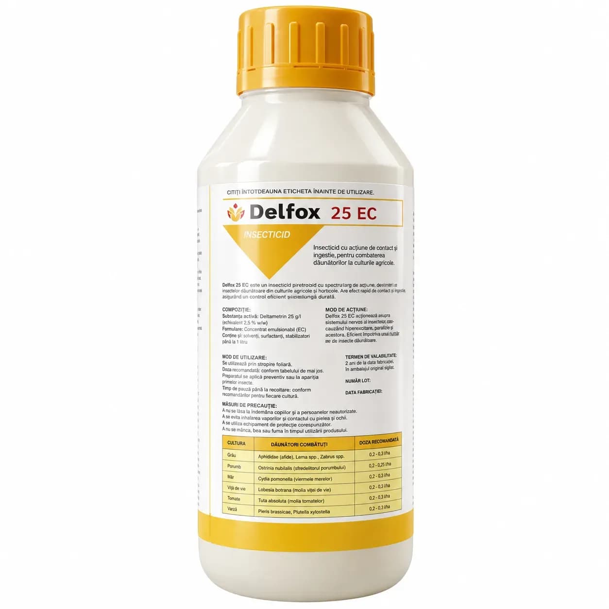 Insecticid Delfox 25 EC, 1 L 1