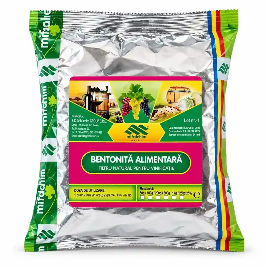Bentonită Alimentară, 0.5kg 1
