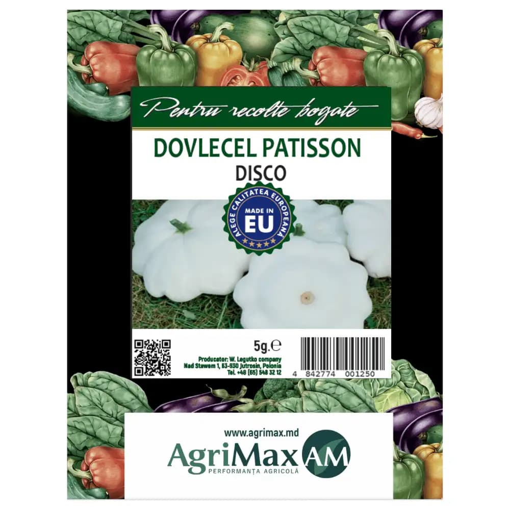 Semințe de Dovlecel Patisson - Disco 1