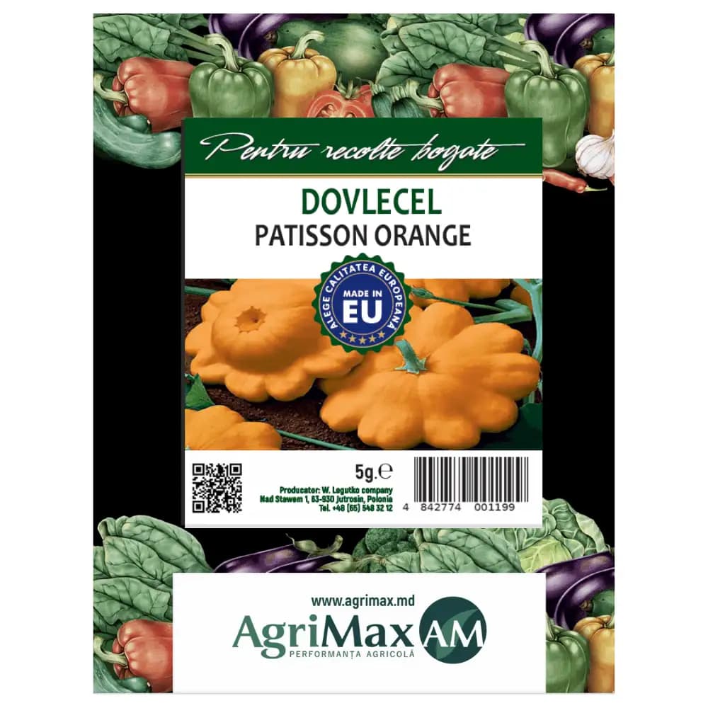 Semințe de Dovlecel - Patisson, 5 g 1