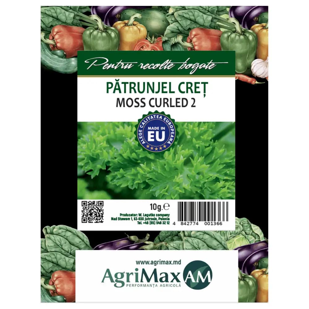 Semințe de Pătrunjel creț  - Moss Curled 2, 10 g 1