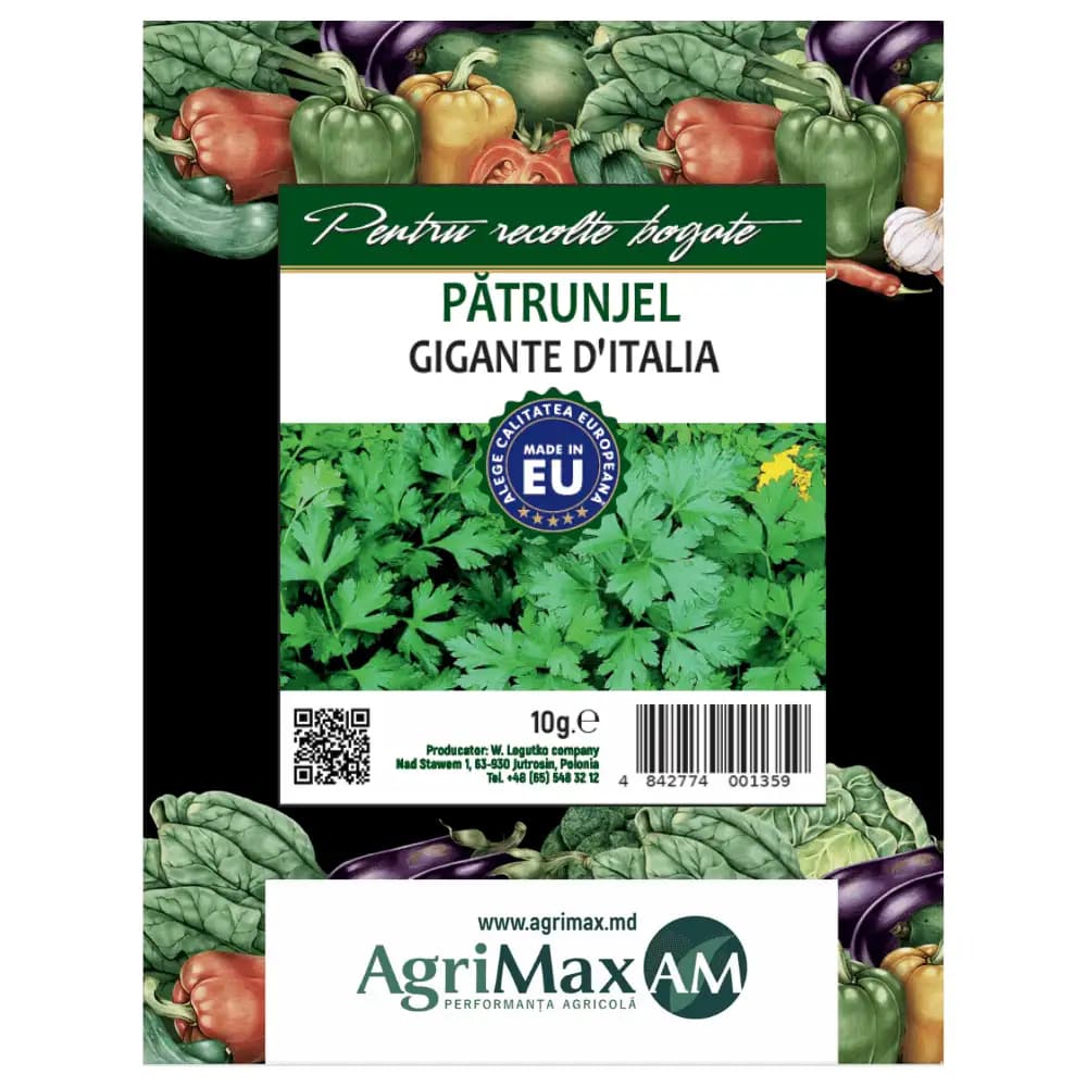 Semințe de Pătrunjel- Gigantul Italiei, 10 g 1