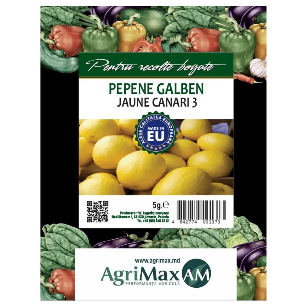 Семена дыни – Canari 3, 5 г 1