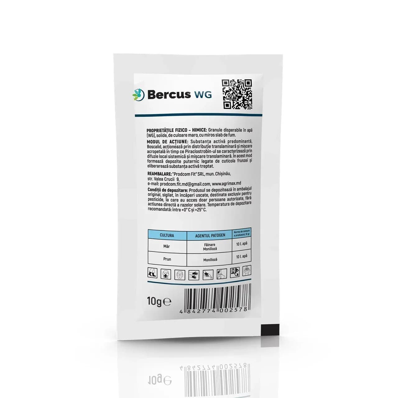 Fungicid Bercus WG, 10 gr 2