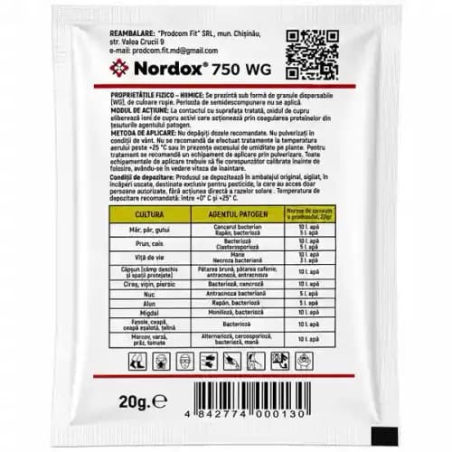 Nordox 75 WG, 20 gr