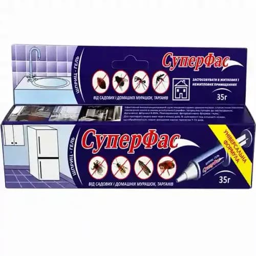 Super Fas Gel contra Insectelor amb 35g