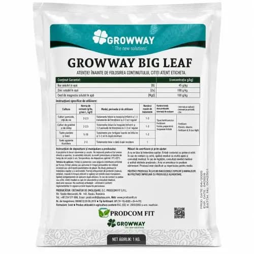 GROWWAY Bigleaf , 1 kg