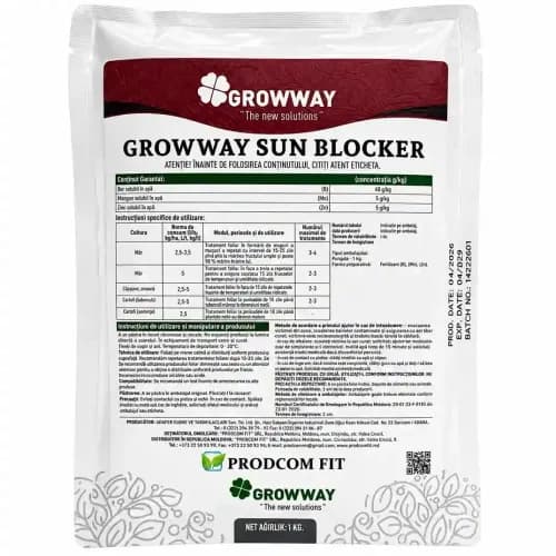 GROWWAY Sun Blocker , 1 kg