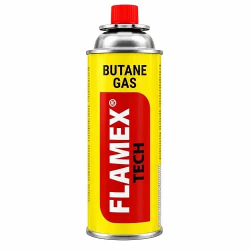 Butelie cu gaz butan Flamex – 227 g, pentru arzătoare și aragazuri portabile
