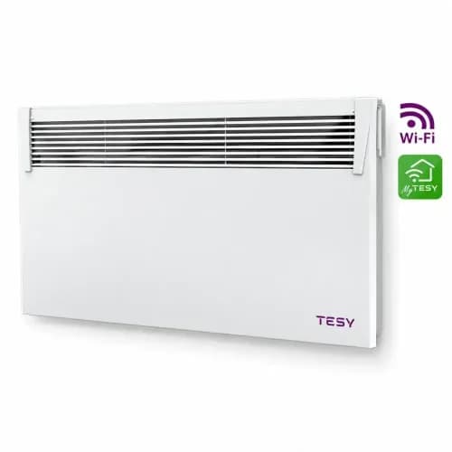 Convector electric TESY CN 031 200 EI CLOUD W – 2000 W, cu Wi-Fi, termostat electronic și control prin aplicație
