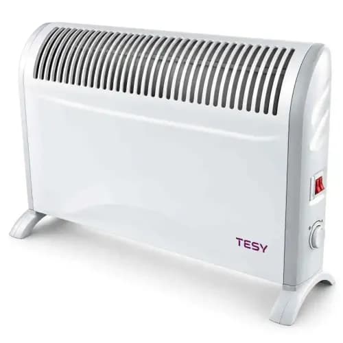 Convector electric TESY CN 214 ZF – 2000 W, cu ventilator Turbo și termostat reglabil