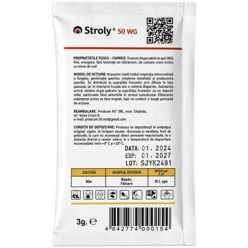 Stroly 50 WG, 3 gr