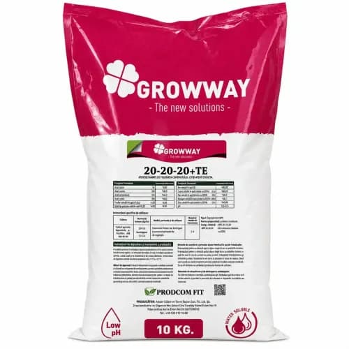 GROWWAY  Green Line 20-20-20+TE, 10 kg
