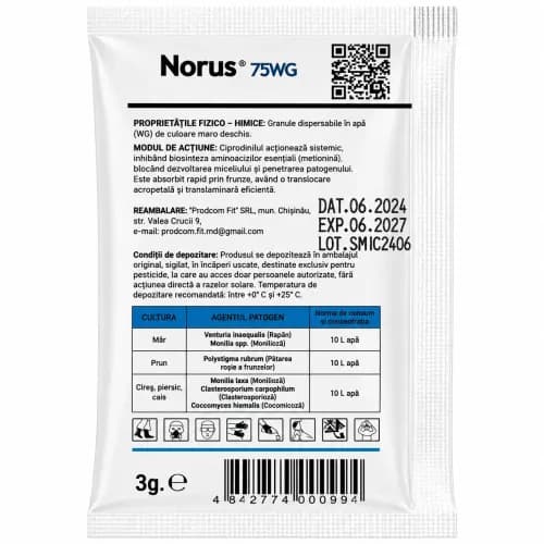 Norus WG,  3 gr
