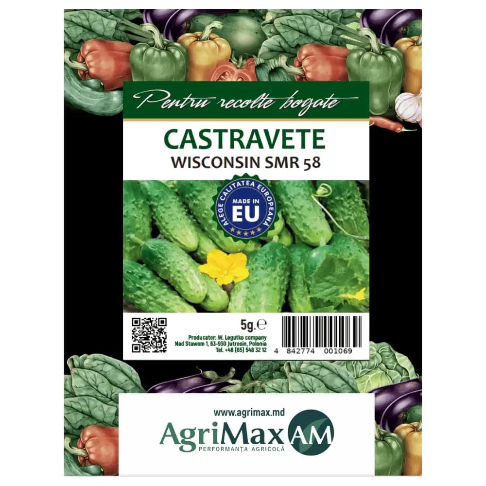 Semințe de Castravete - Wisconsin SMR 58, 5 gr 1