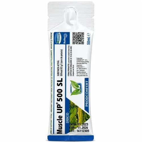 Erbicid total Muscle-Up 500 SL, 50 ml